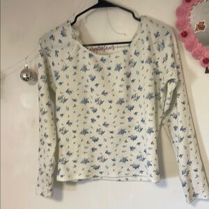 Floral Long Sleeve Top